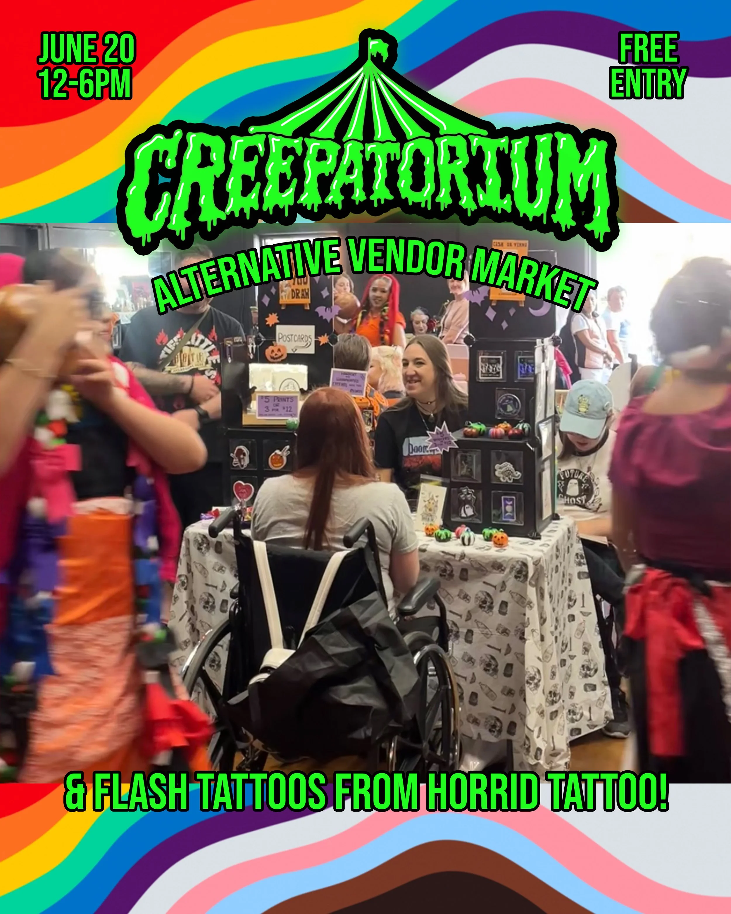 Creepatorium Pride Market