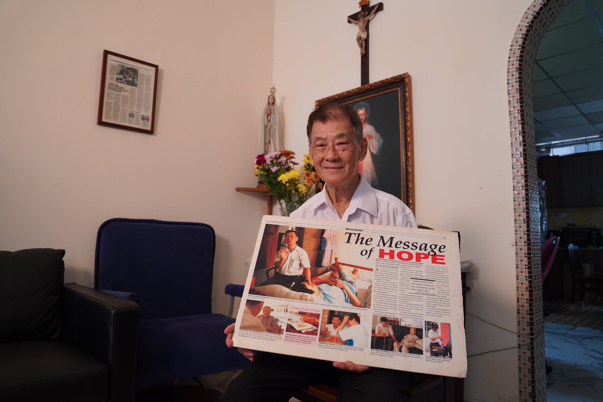 This 89-Year-Old Singaporean Has Led 2,000+ Elderly to the Catholic Church | Andrew Goh