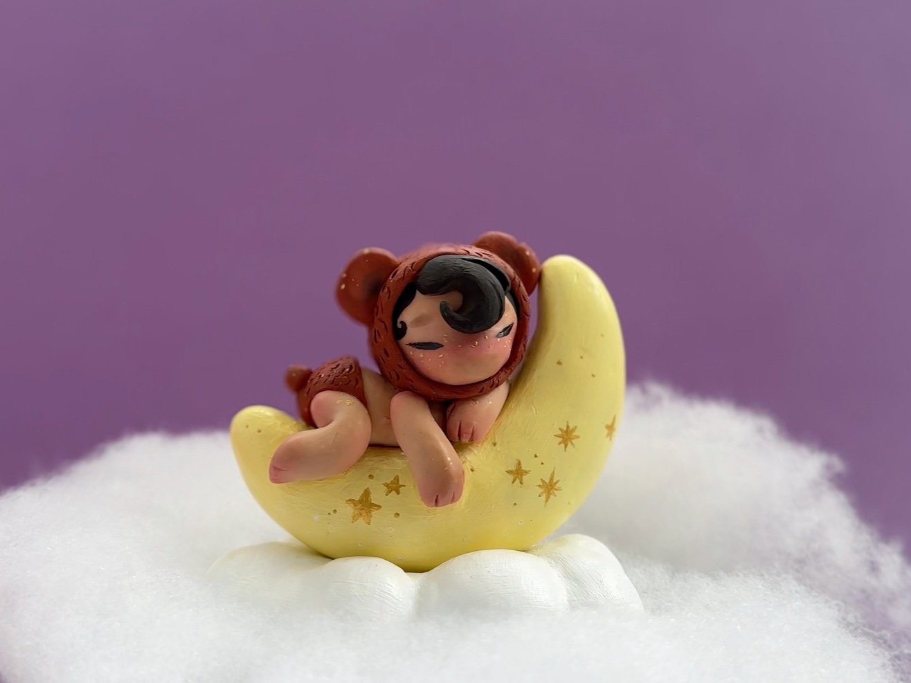 Year One - Hand sculpted art toy for my son's first birthday