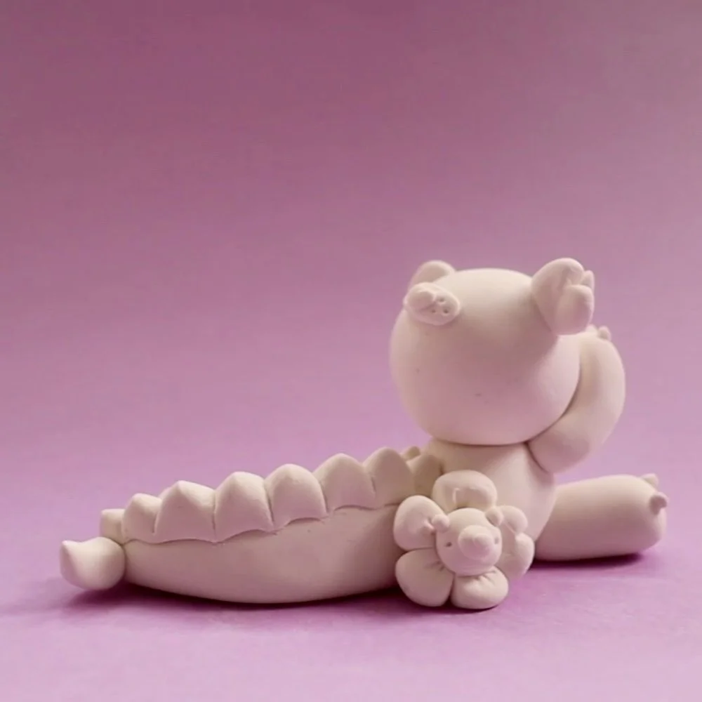 An experiment with Crayola Model Magic Clay