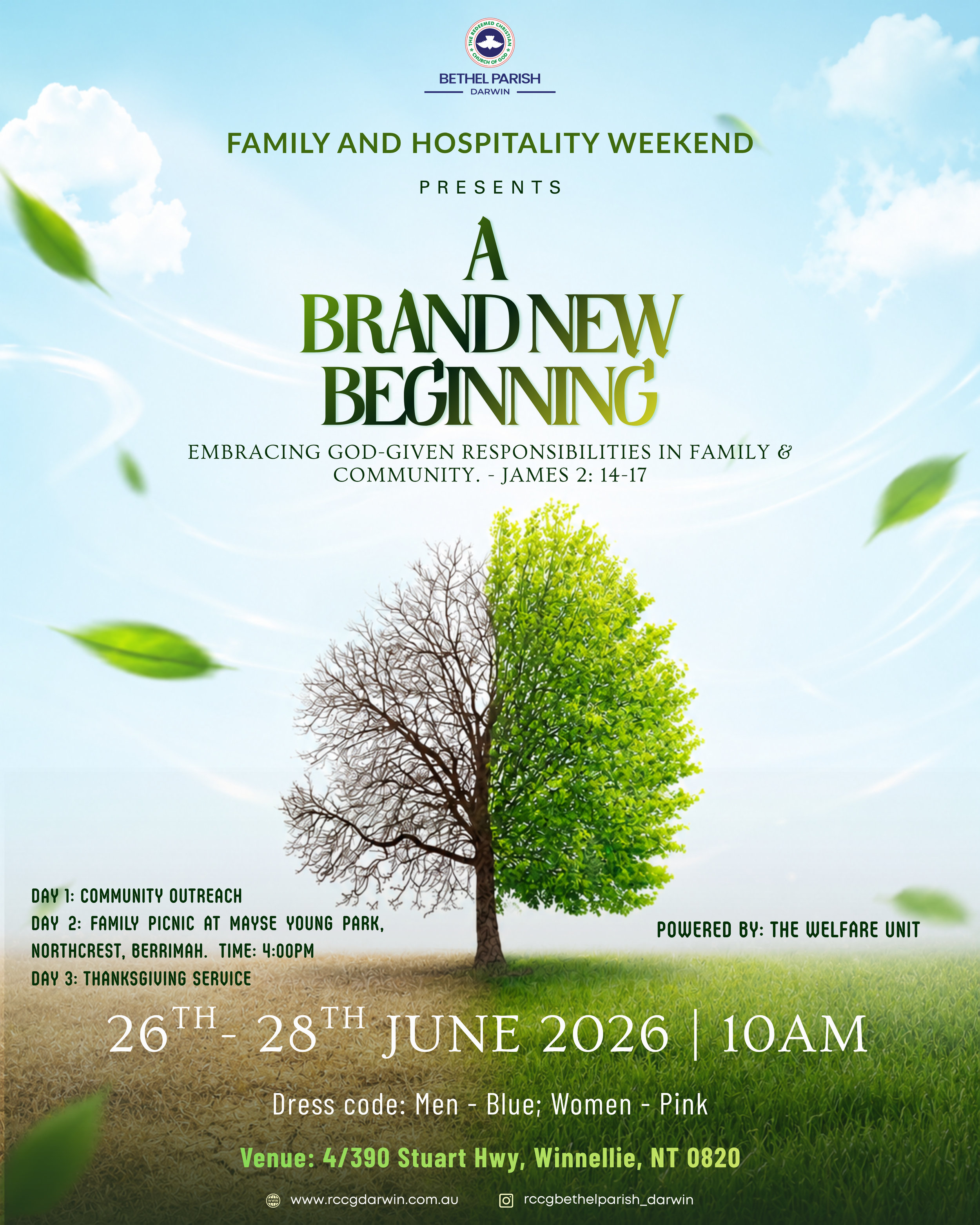 Family &amp; Hospitality Weekend