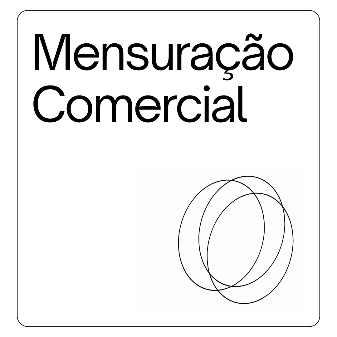 elemento visual escrito "Mensuração Comercial"