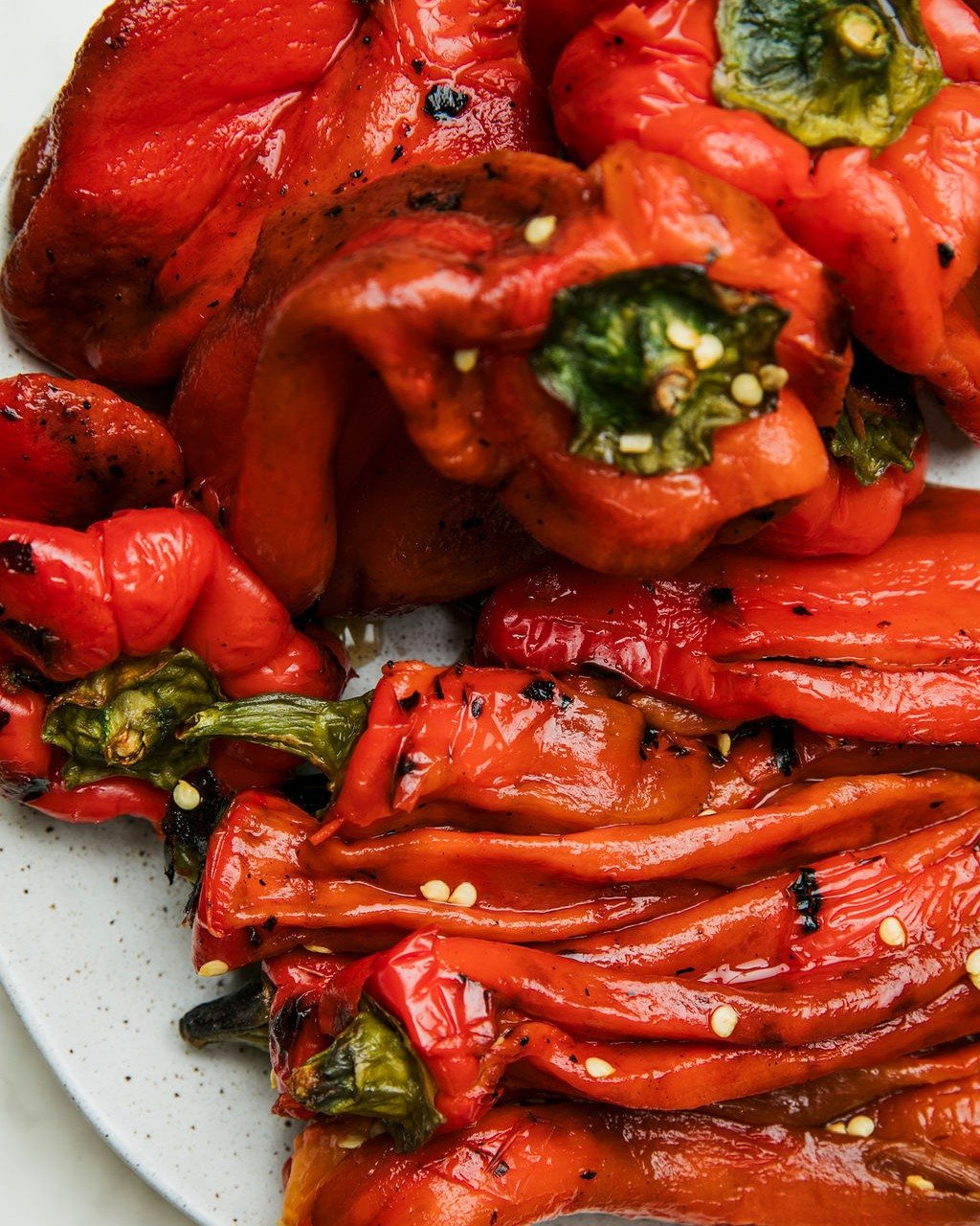 Just another example of our fine, locally sourced produce. Chargrilled bull horn peppers generously marinated in agrodolce. 🍽️

#richmond #ellabgp #melbourneeats #melbournecocktails #italianfoodmelbourne #eatsmelbourne #melbournerestaurants #richmon