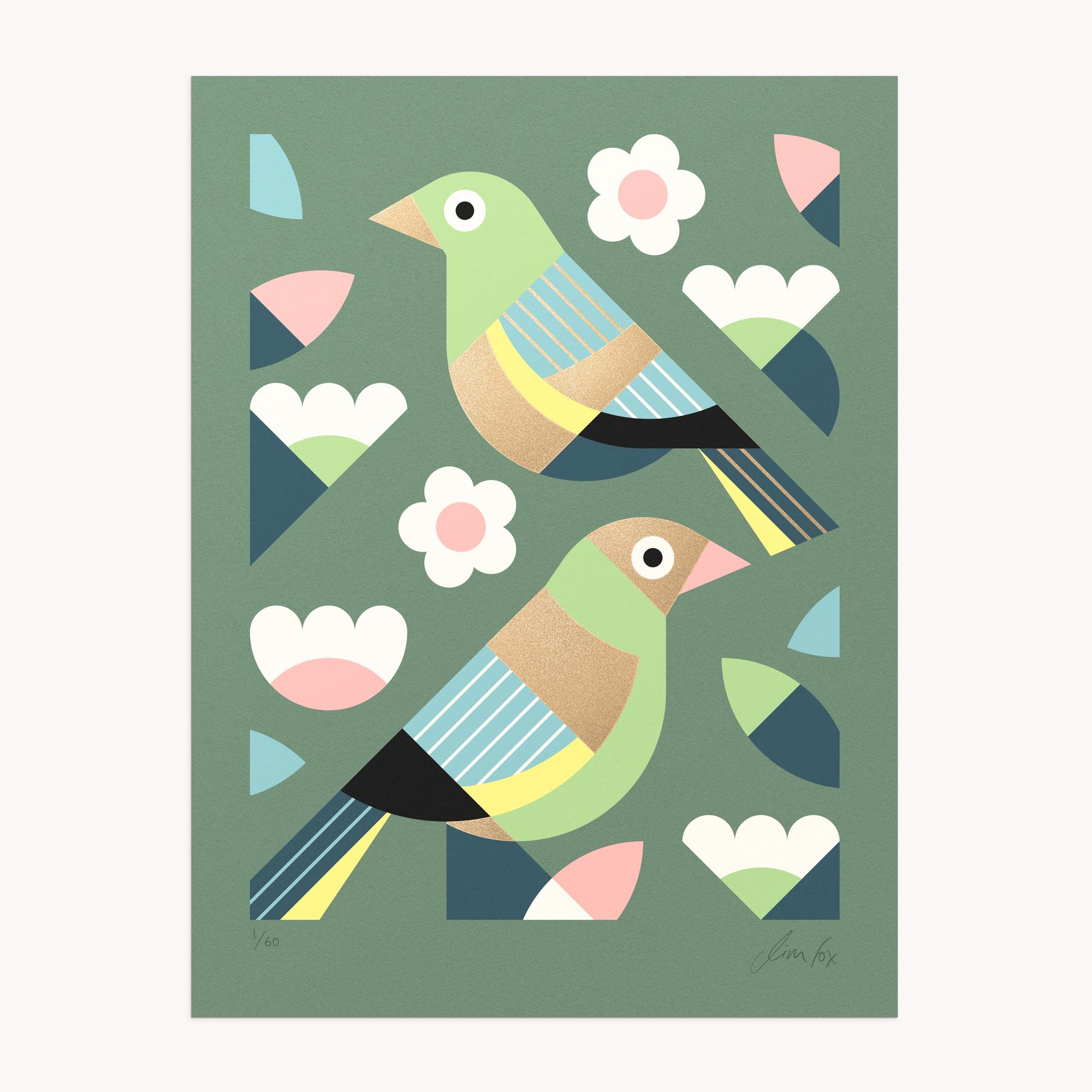 Two Greenfinches