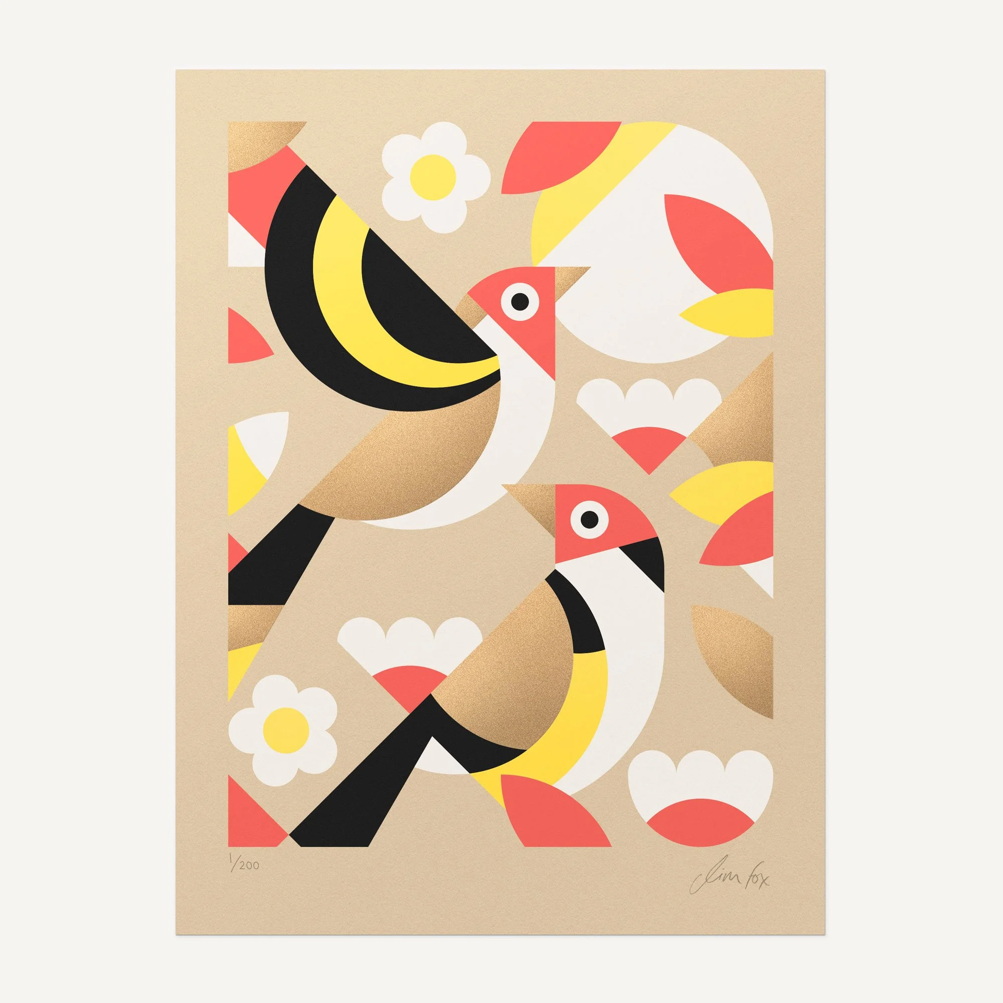 Two Goldfinches