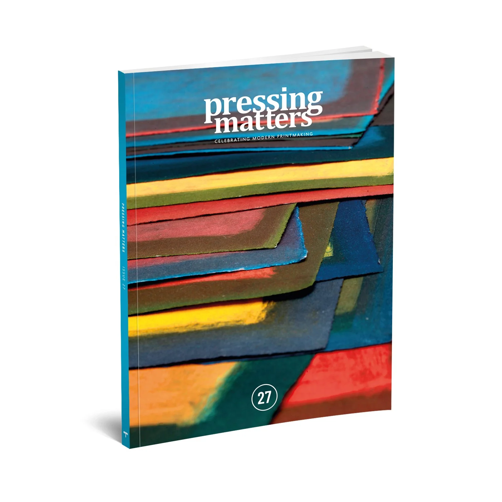 Pressing Matters magazine cover featuring artist Jim Fox