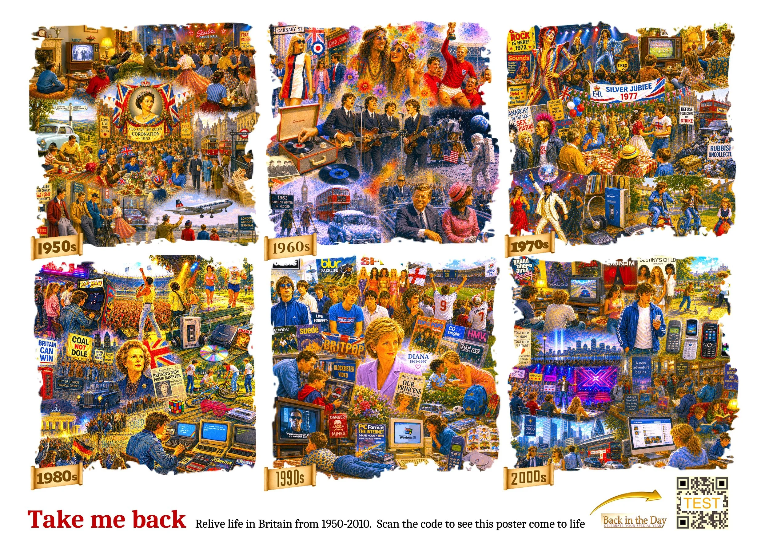 Montage Poster Postage and Packing