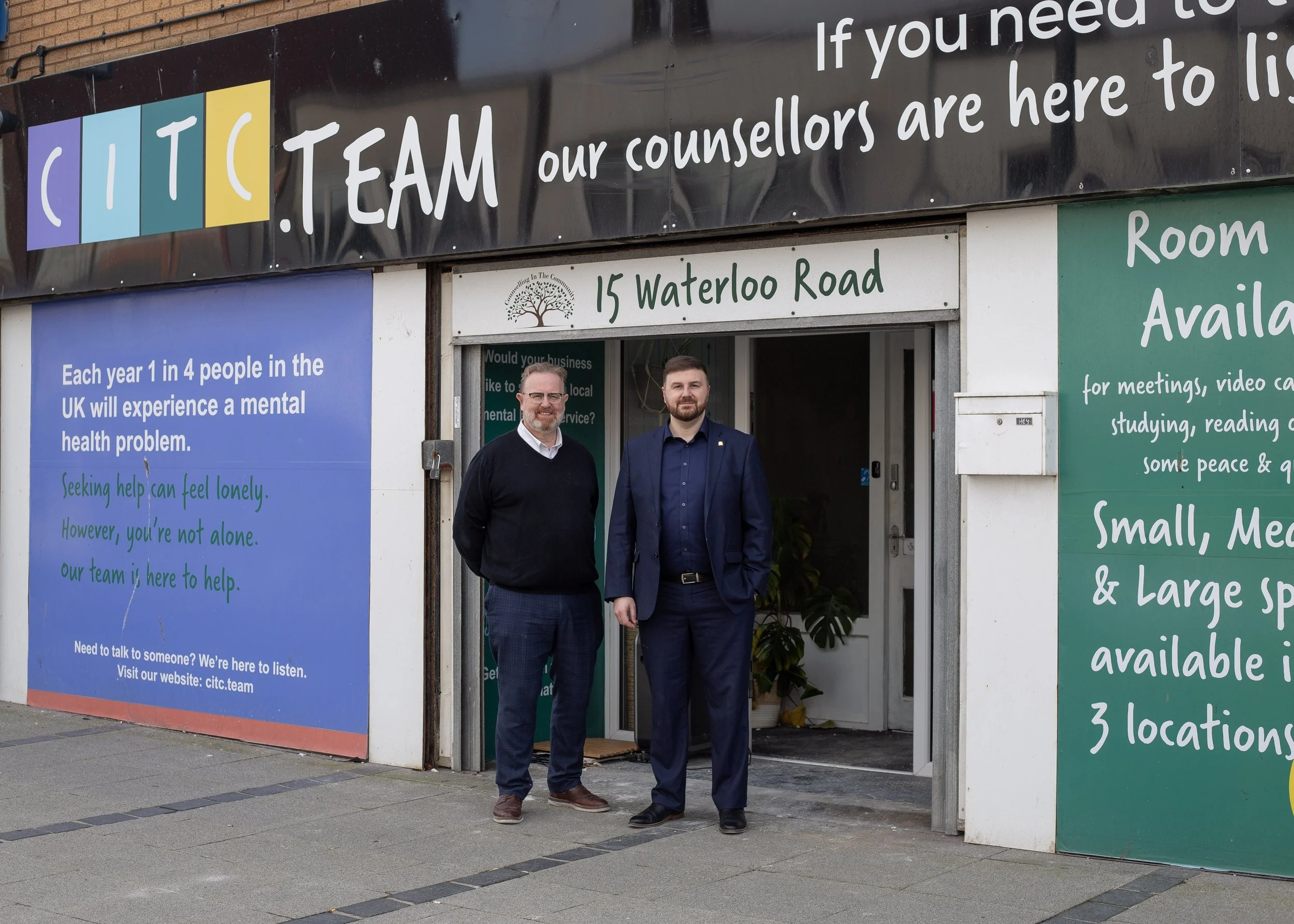 Helping Counselling in the Community reopen South Shore hub