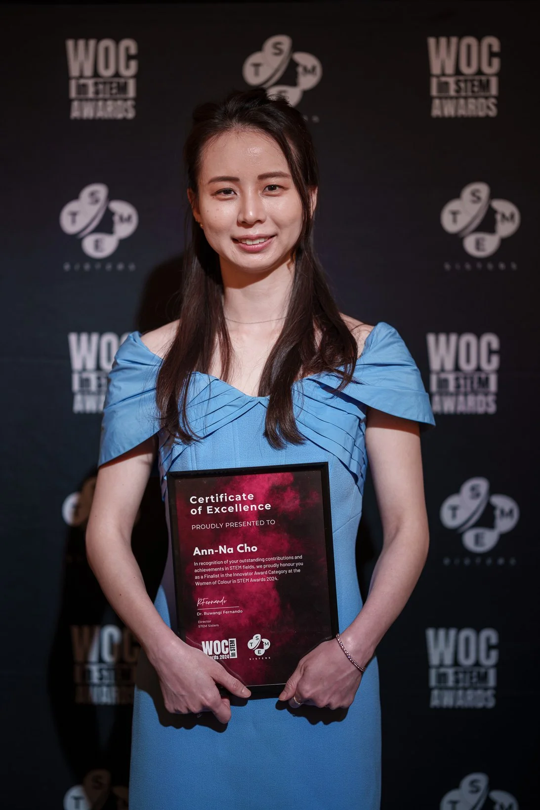 Innovator/Entrepreneur Award, 2024&2025 Women of Colour in STEM Awards
