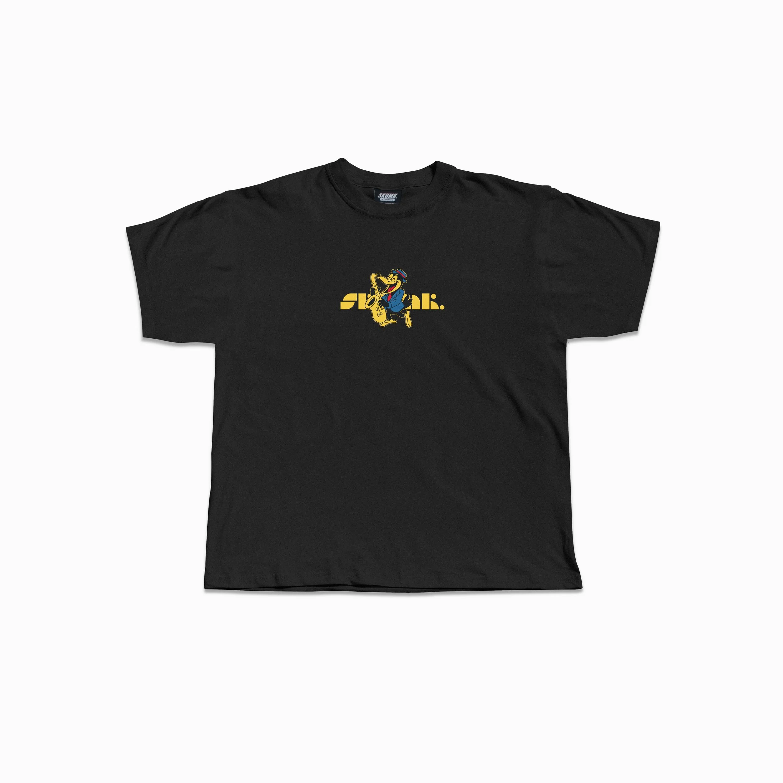 THAT'S JAZZ TSHIRT // VINTAGE BLACK [WIDE FIT]