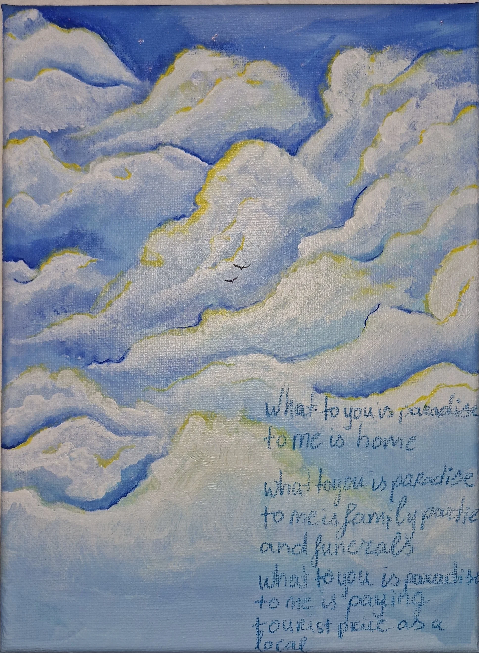 What you call paradise,