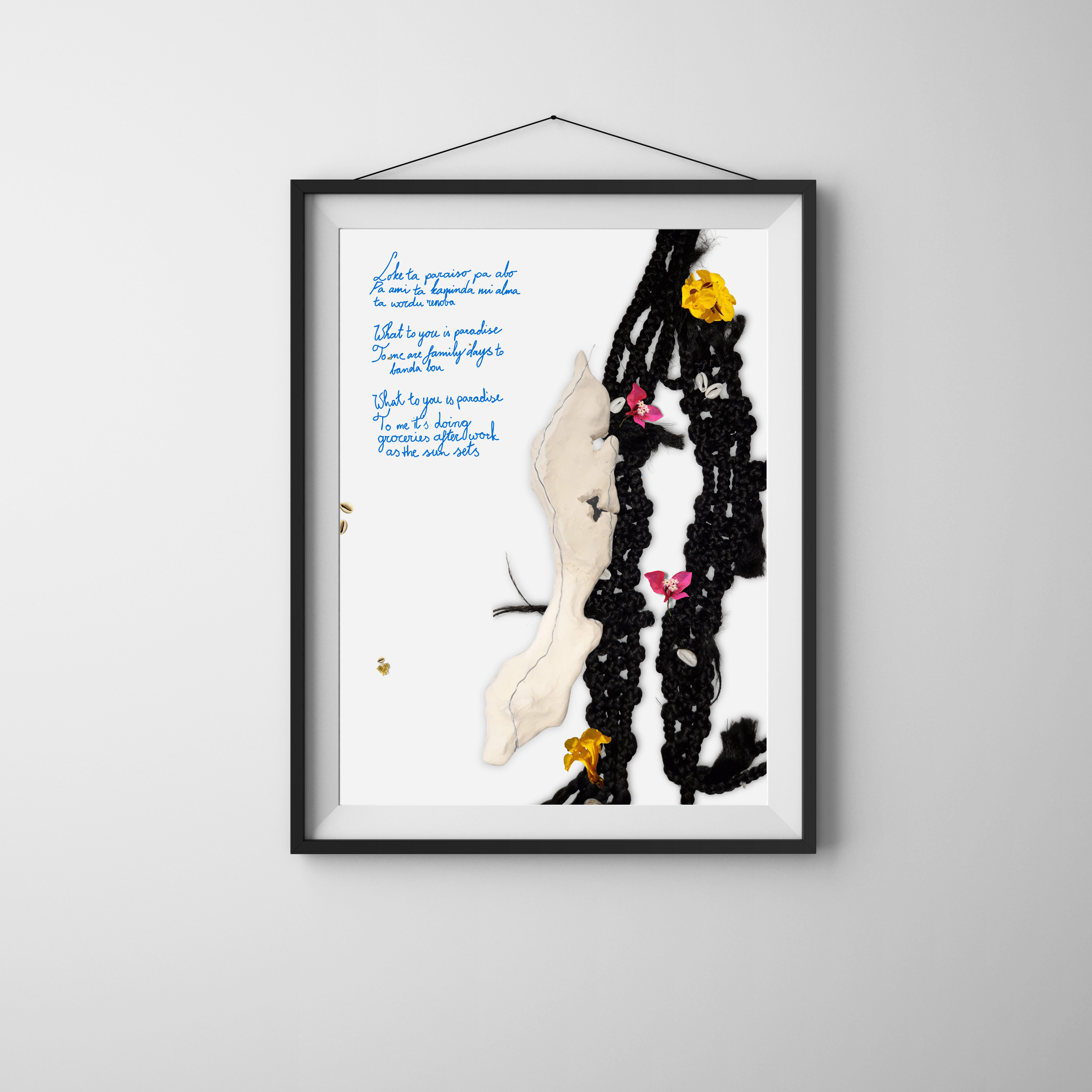 White Simple Background Wall Art Mockup Instagram Post.png