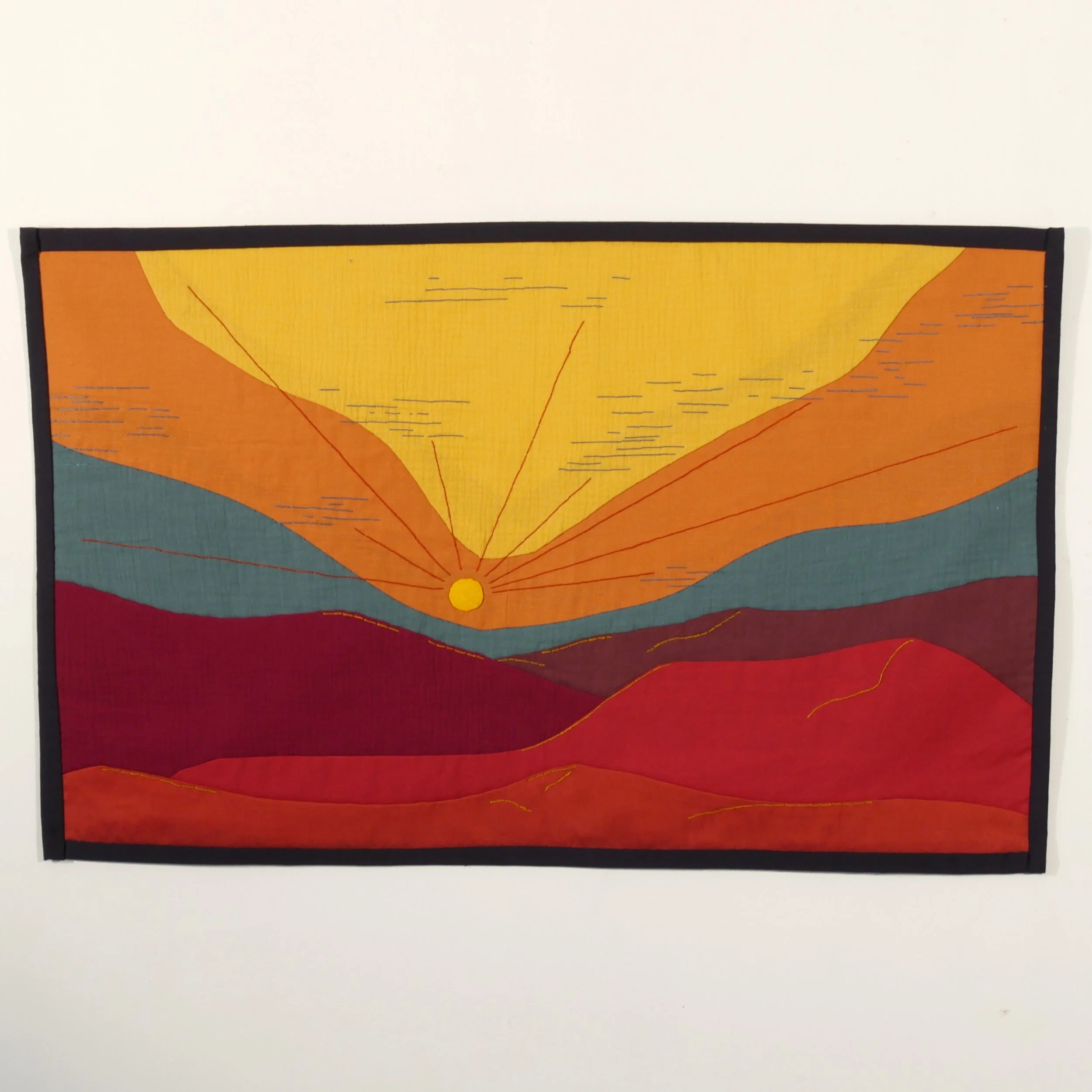 Soleil sur les dunes - 50 x 80cm