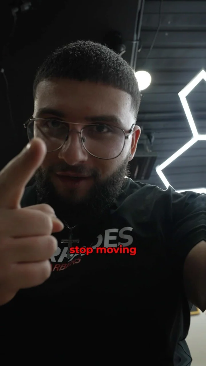 Hourly barber: ‘A day off is a blessing.’
Commission barber: ‘EVERY HEAD IS A TARGET 😆 #skinfade #melbourne #barbershop #100kbarbers #barber #melbournebarber #localbarber #barberlife #scarfadesbarbers #prank #pov
