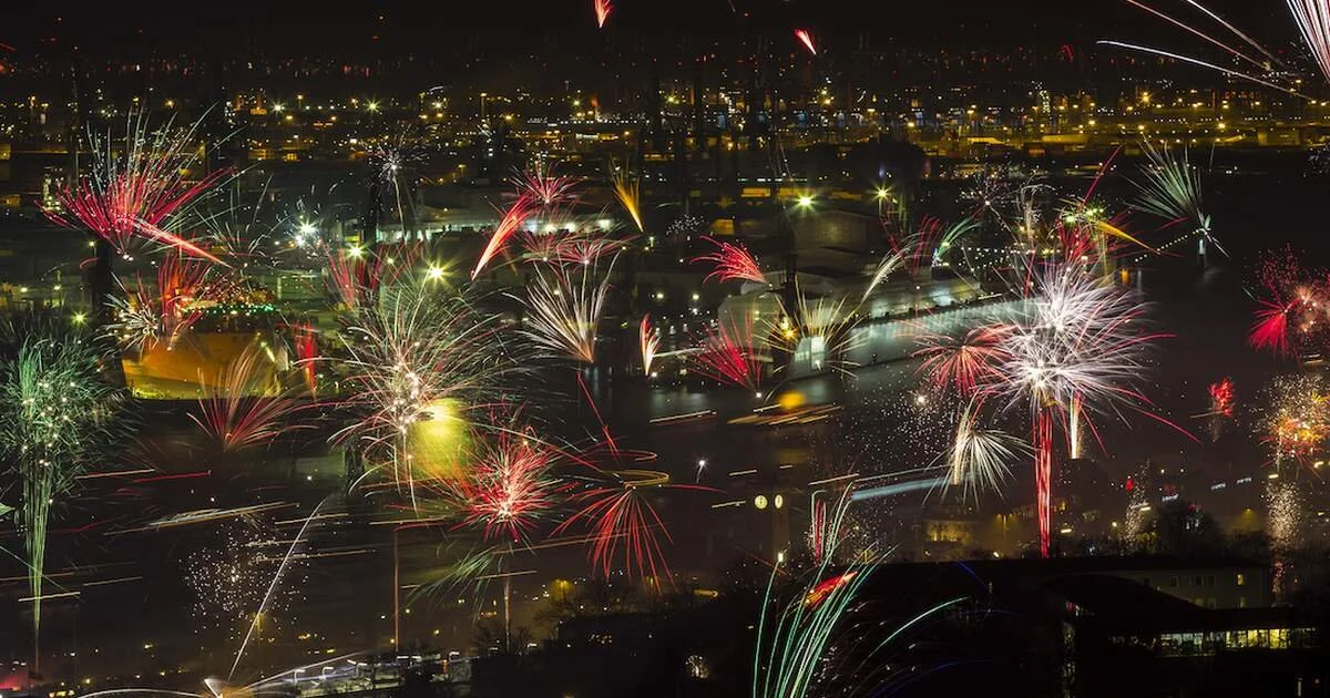 Hamburg Fireworks