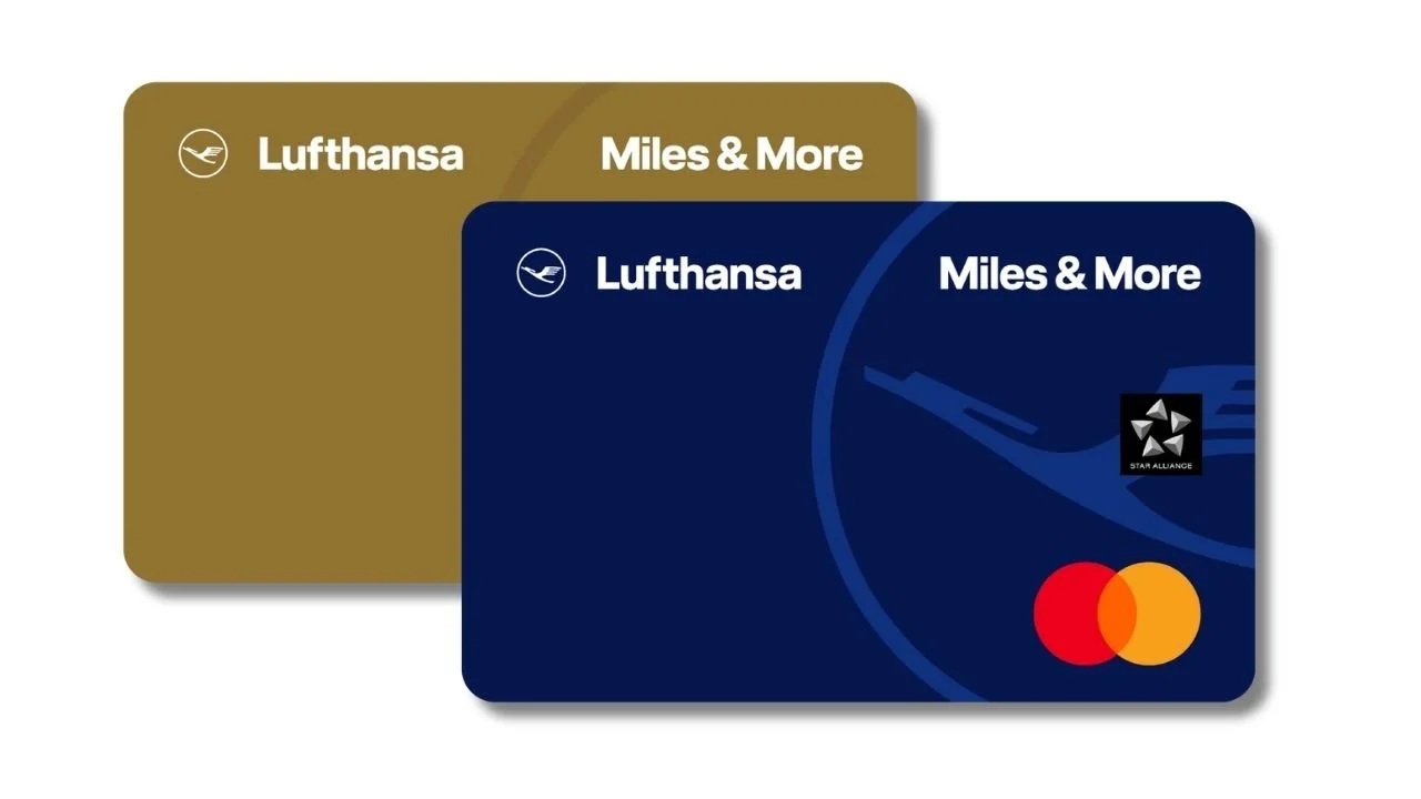 Miles and More Gold und Blue Kreditkarten