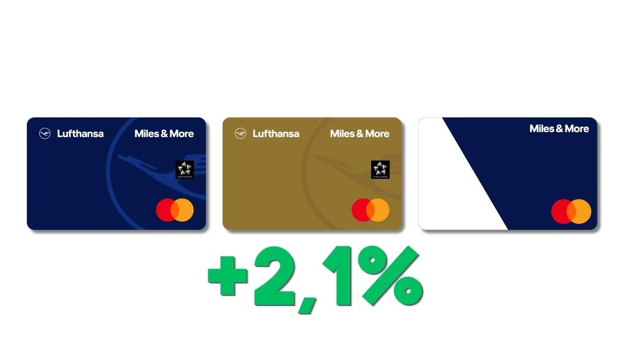Miles &amp; More Kreditkarte mit 2,1 % Zinsen – Die neue Tagesgeld-Alternative?