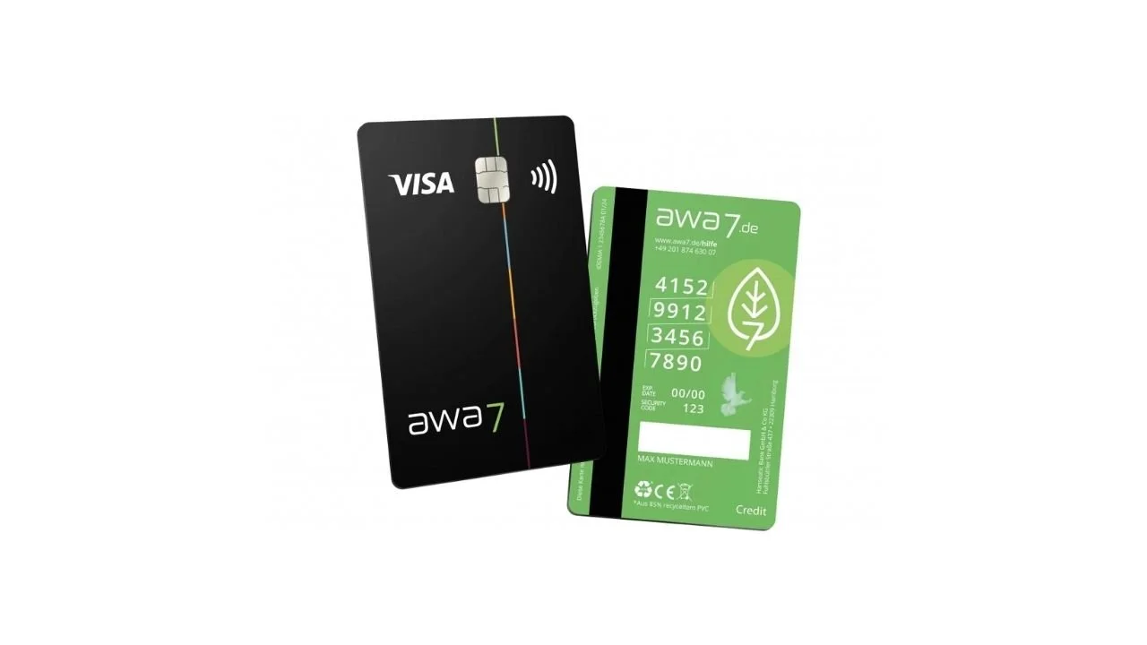 awa7 Kreditkarte: 60 € Bonus für Neukunden bis 15.10.2026