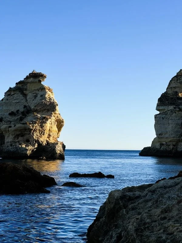 Abendstimmung an der Praia da Marinha