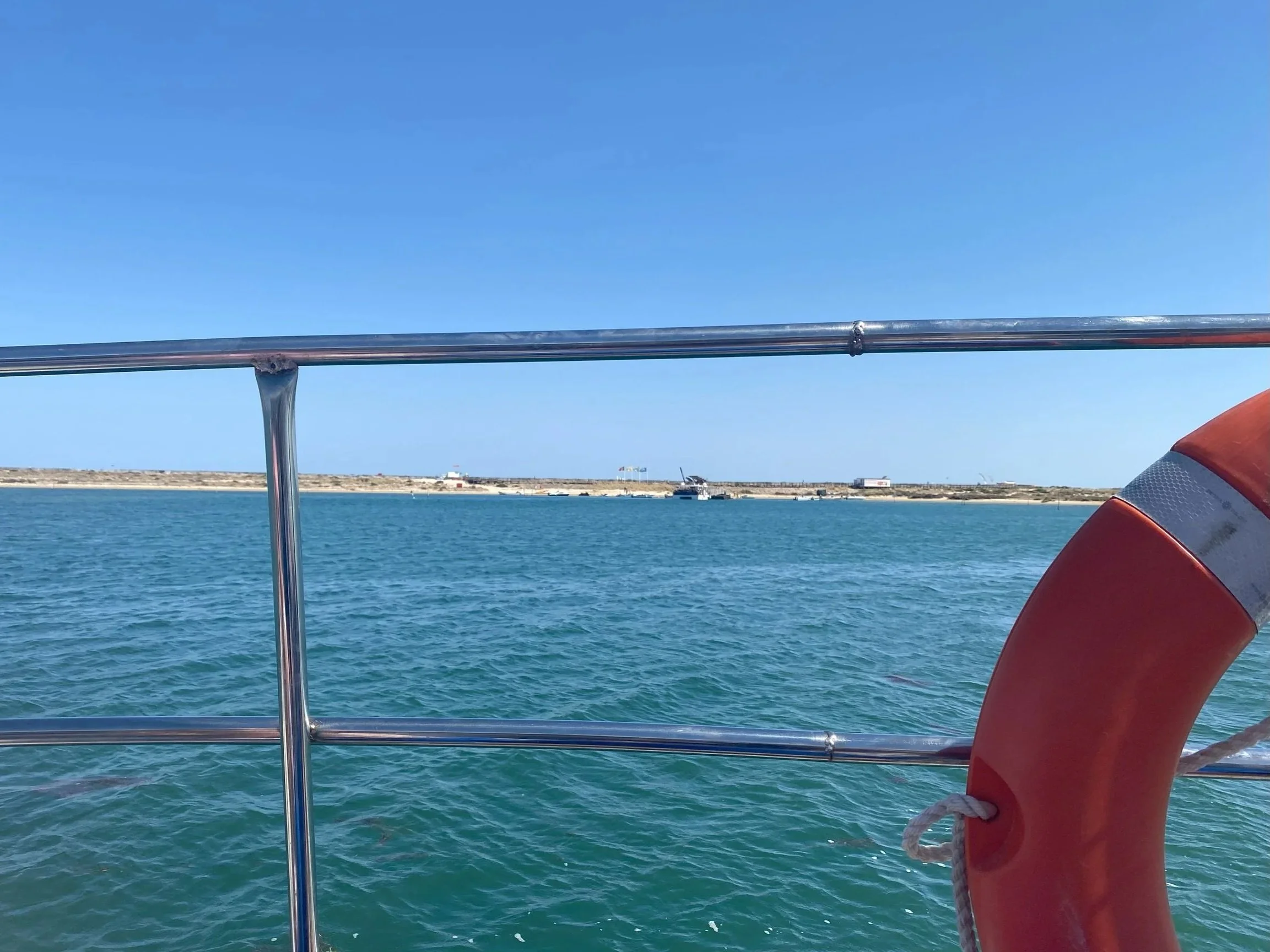 Fähre zum Praia da Fuseta