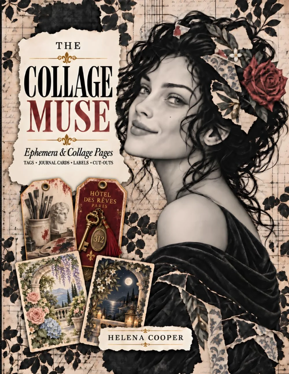 The Collage Muse: Ephemera &amp; Collage Pages for Junk Journals, Scrapbooking, Card Making &amp; Creative Paper Crafts