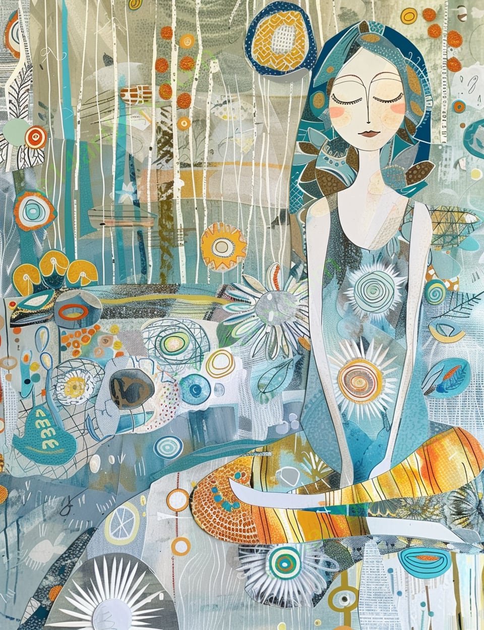 Eclectic Fusion: Collage Pages