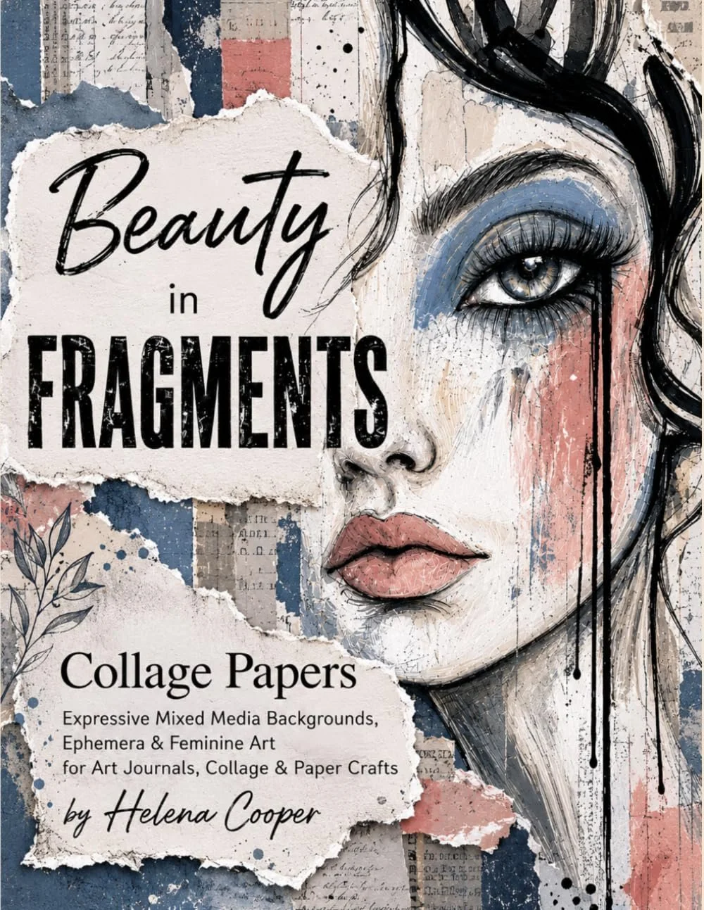 Beauty in Fragments: Collage Papers, Expressive Mixed Media Backgrounds, Ephemera &amp; Feminine Art for Art Journals, Collage &amp; Paper Crafts