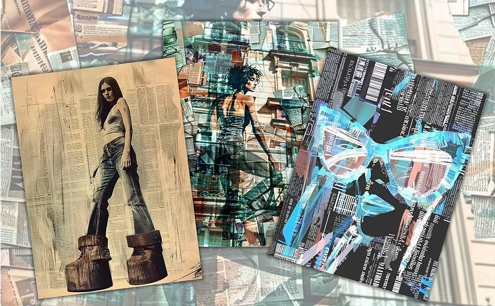 Urban Chic: Fashion Collage Art — e14 Artbox