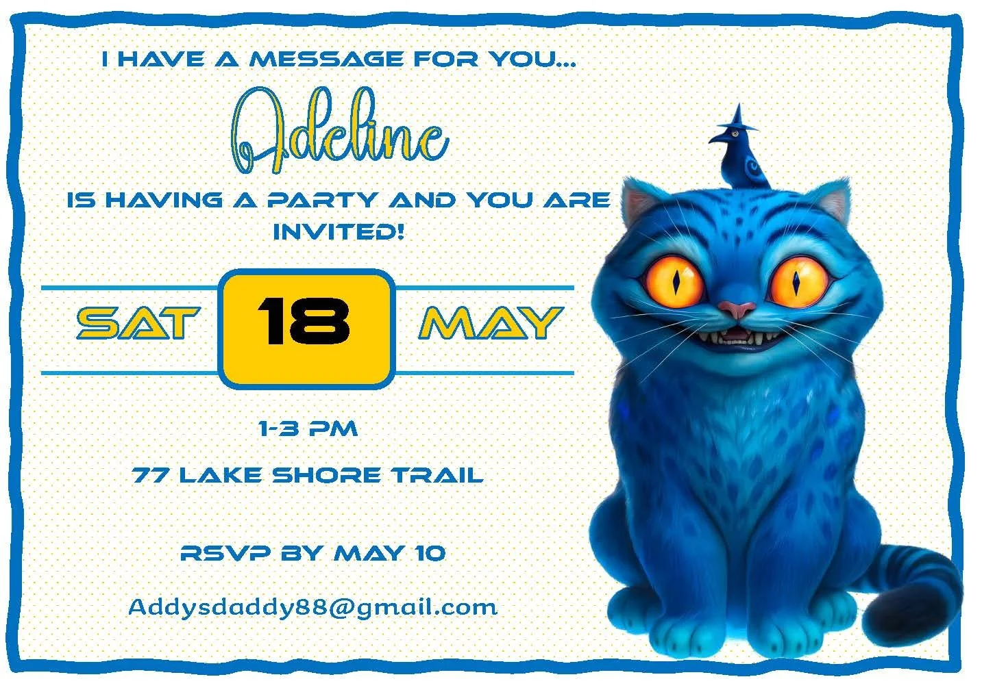 K-Pop Demon Hunters Derpy Tiger Invitation, 12