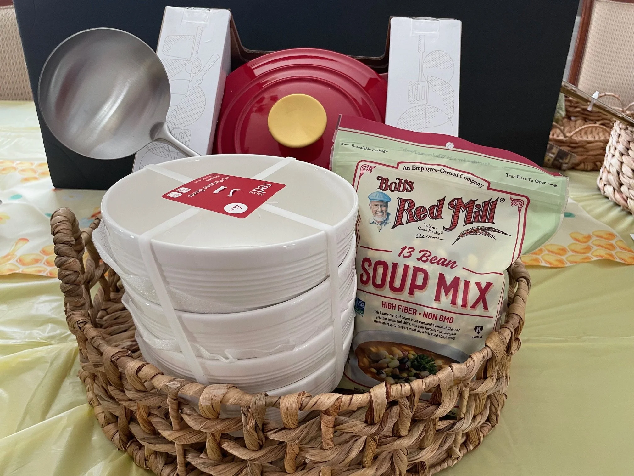 Custom Gourmet Soup Gift Basket