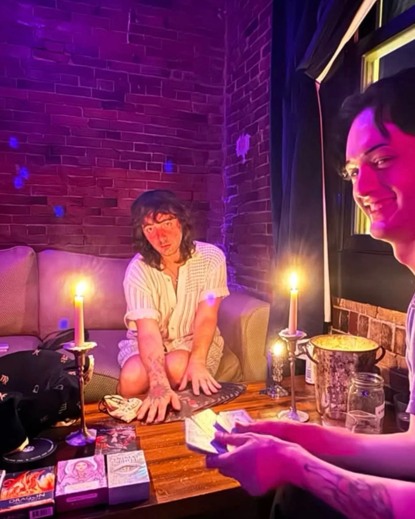 Arcana&rsquo;s Nico DePamphilis is back at Cocktail Mary this Thursday! Tarot readings from 5pm onward! 🔮✨