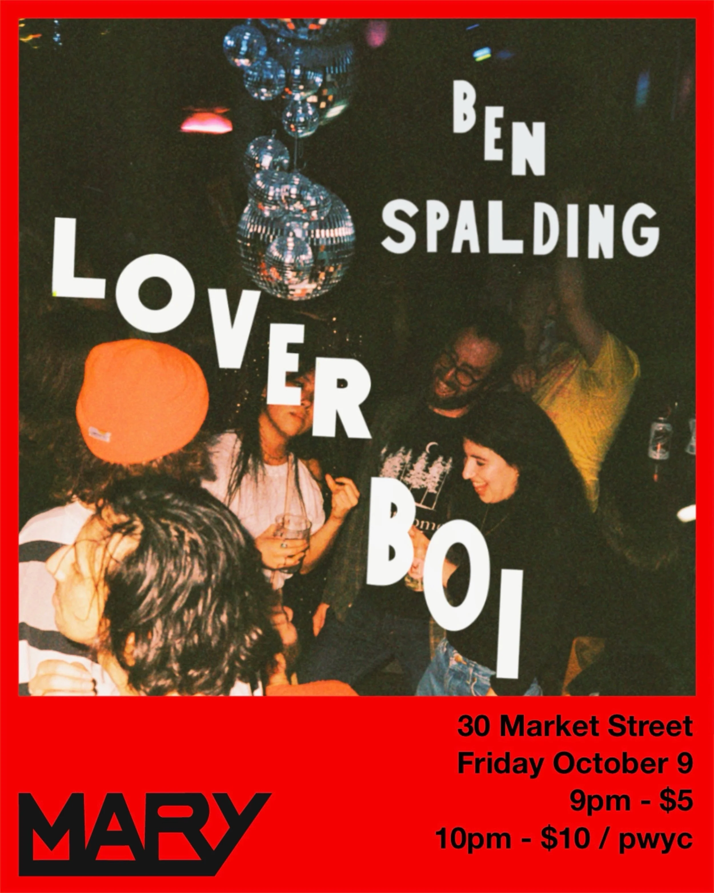 l o v e r b o i returns this Friday! We have Ben Spaulding in the decks ALL👏 NIGHT👏 LONG 👏

Bring your friends, get a drink, pack the dance floor 🪩

Happy Hour 5-7pm
Open 5pm-Late