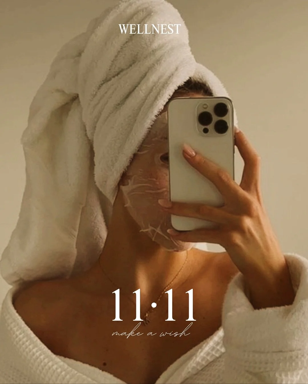 11/ 11 💫

Clear skin, calm energy, and a booked appointment at Wellnest.
It&rsquo;s already yours, you just have to claim it 🤍