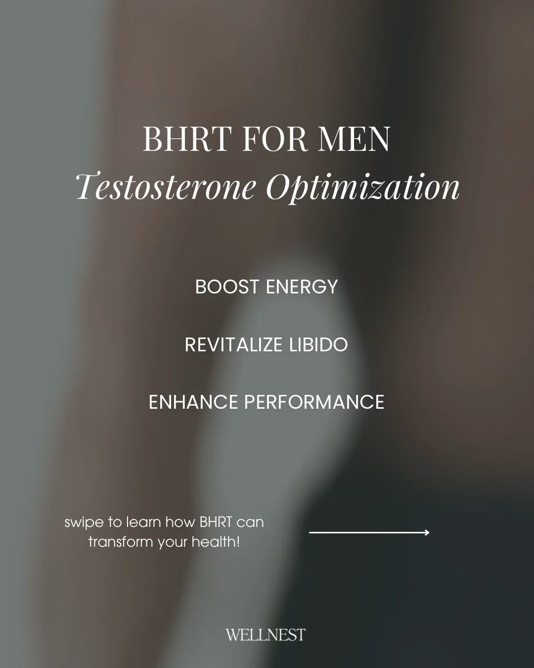 Low energy. Decreased strength. Brain fog. Low libido.
These aren&rsquo;t just &ldquo;part of getting older.&rdquo;

Testosterone plays a critical role in energy, muscle mass, mood, metabolism, and overall vitality. When levels decline, your quality 