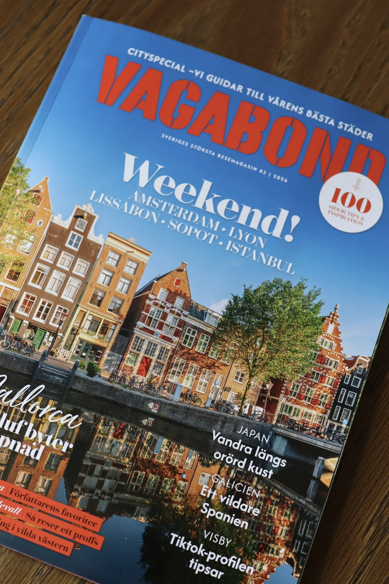 A 6-page feature in Vagabond, issue 3, 2026