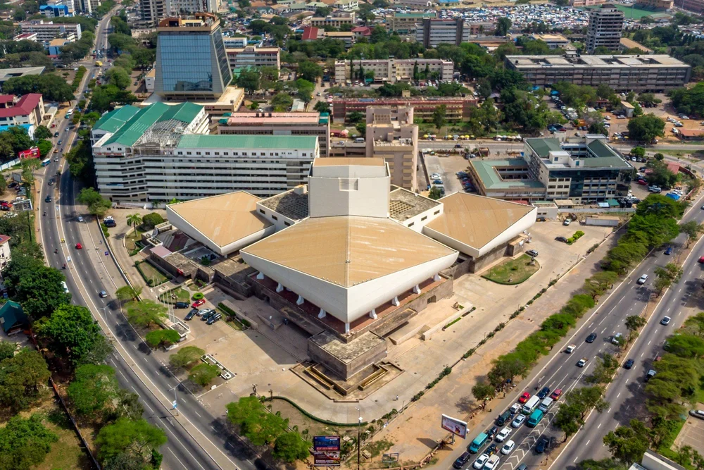 The city of Accra, Ghana. (Photo by Vadu Rodrigues)