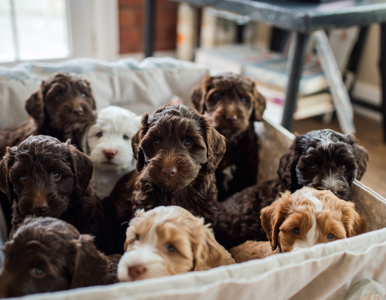 Australian Labradoodle puppies from Walls Family Doodles in Anderson, Indiana