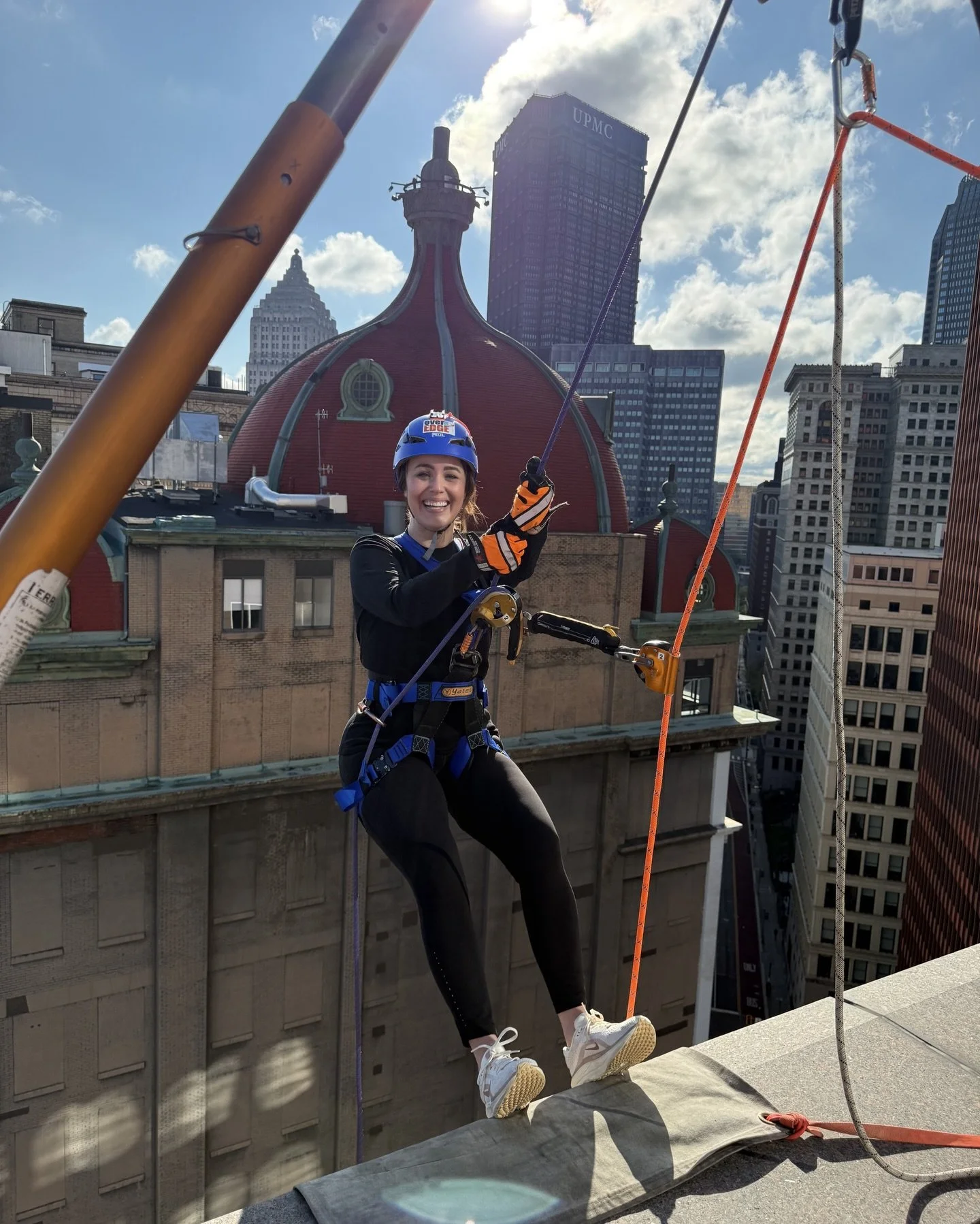 This weekend, we got to go @overtheedgeglobal for our client, @bbbspgh. What an honor to represent an organization that does so much to deeply impact and change the lives of the youth in our city. The media showed up, the logistics ran seamlessly and