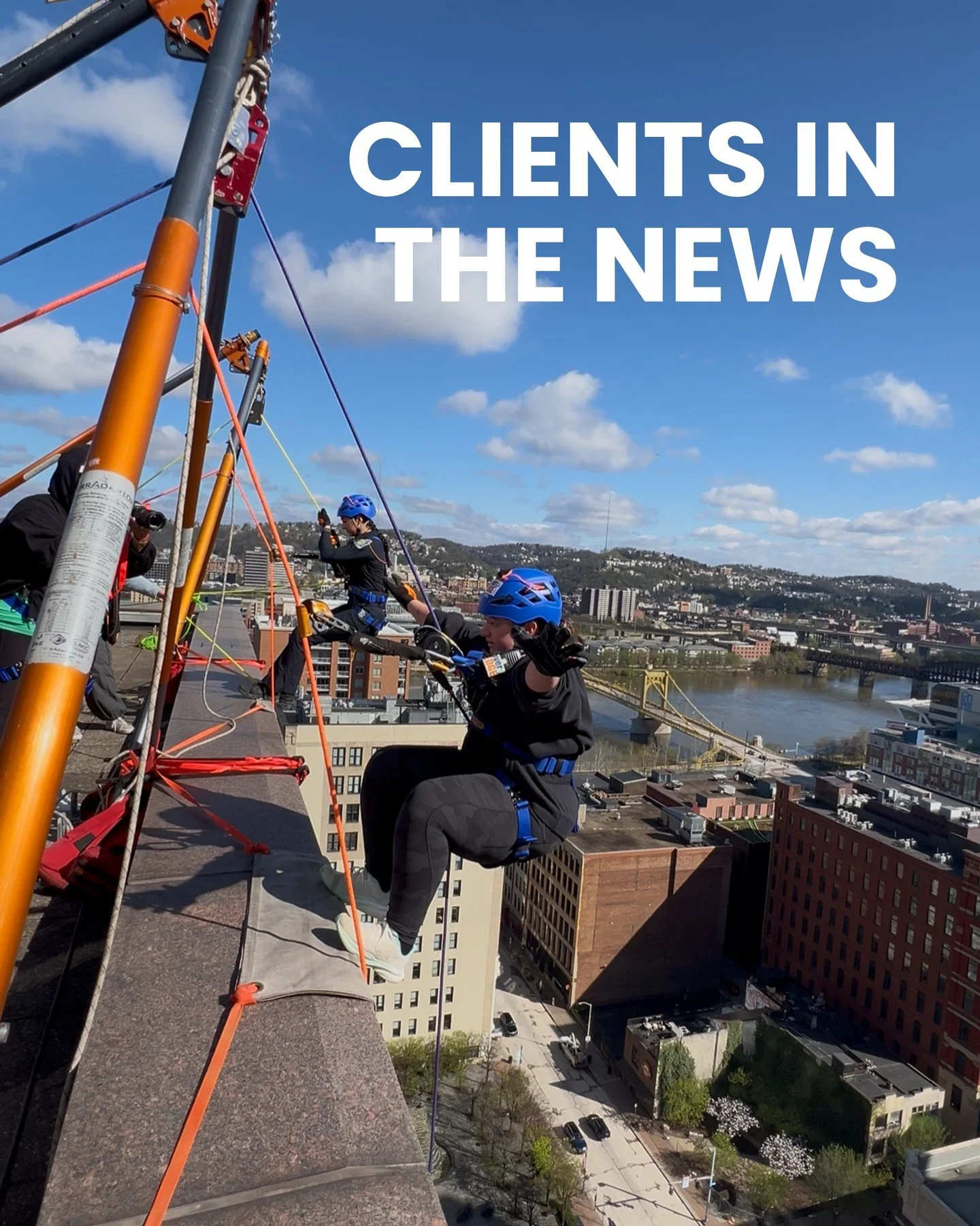 We were proud to support our client, BBBSPGH, as Over The Edge took over Pittsburgh this past weekend.

Thank you to @cbspittsburgh, @pittsburghpg, @wtaetv, @wpxi, @yahoonews, and @msn for helping share this story. The event earned incredible media c