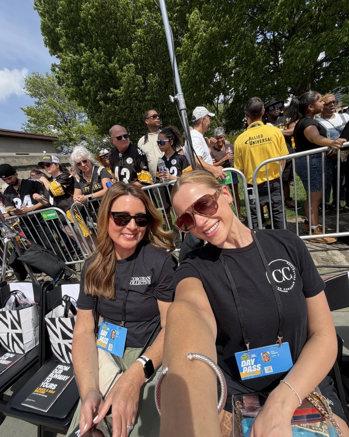 The Corcoran Collective took on Draft Weekend! 🏈🔥

Our team was all over the city supporting our clients, showing up for activations, and capturing behind the scenes moments all weekend long during the NFL Draft.

#TheCorcoranCollective #NFLDraft #
