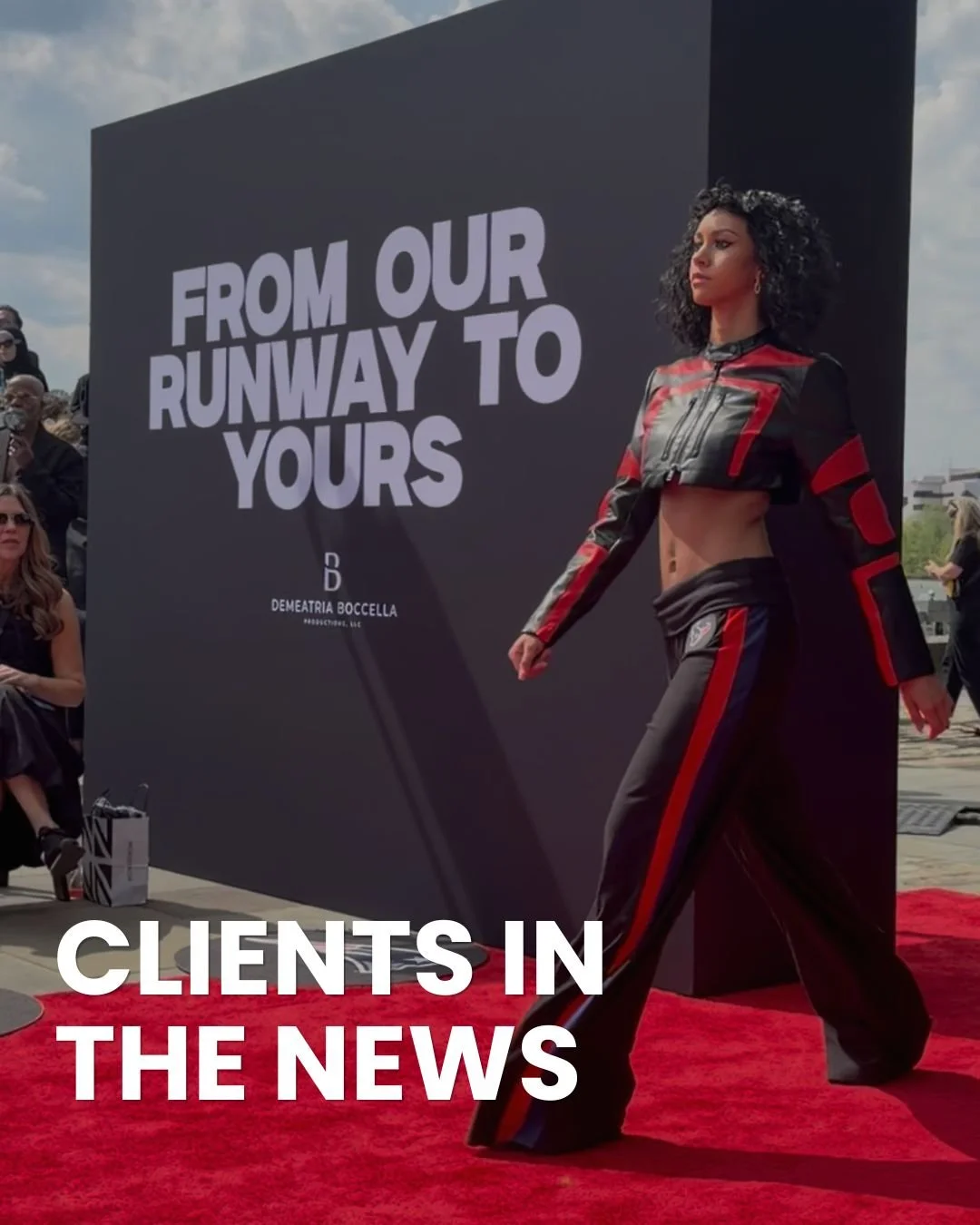 Lights, camera, action! 🎬

We were thrilled to secure media coverage for our client @kiyatomlin and her live red carpet fashion show, From Our Runway to Yours &ndash; A Black &amp; Gold Welcome, during the @nfldraft.

As the first-ever NFL Draft run