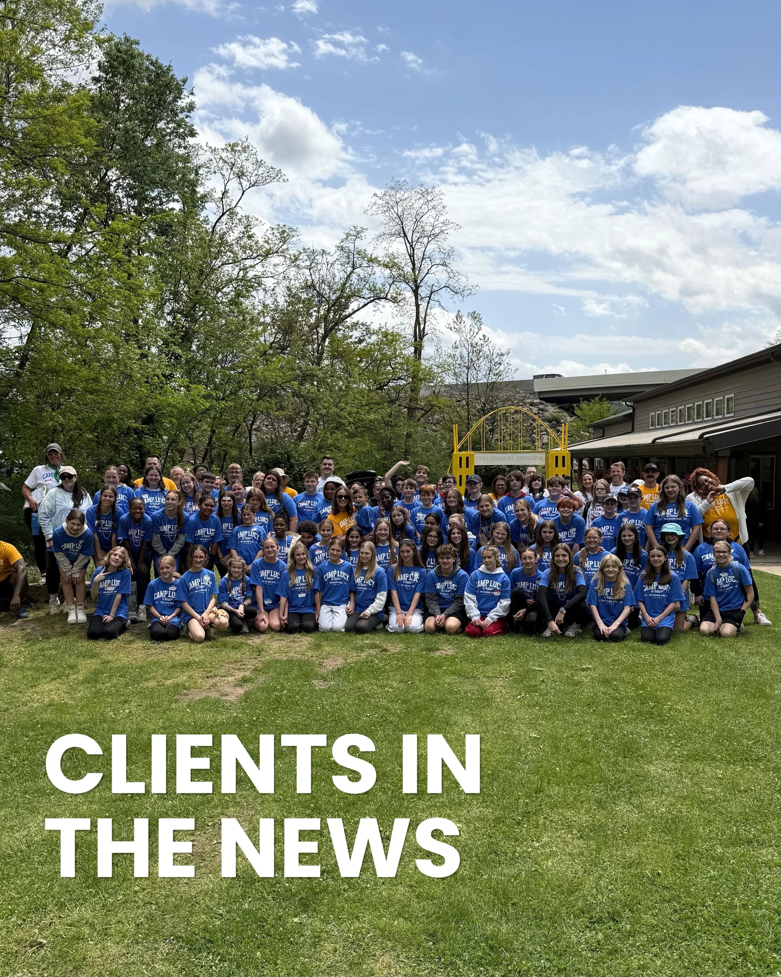 Our client, @listenlucy, just hosted the 3rd annual Camp Lucy for local middle school students and we couldn't more excited to see the special day in the headlines!

A huge congratulations to our Founder &amp; CEO, Jordan Corcoran, for leading such a