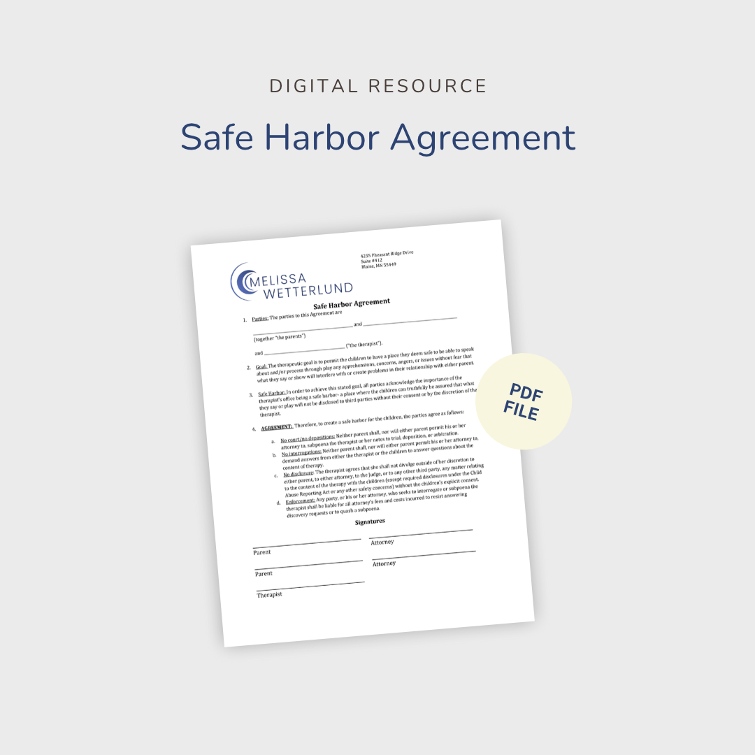 Safe Harbor Agreement