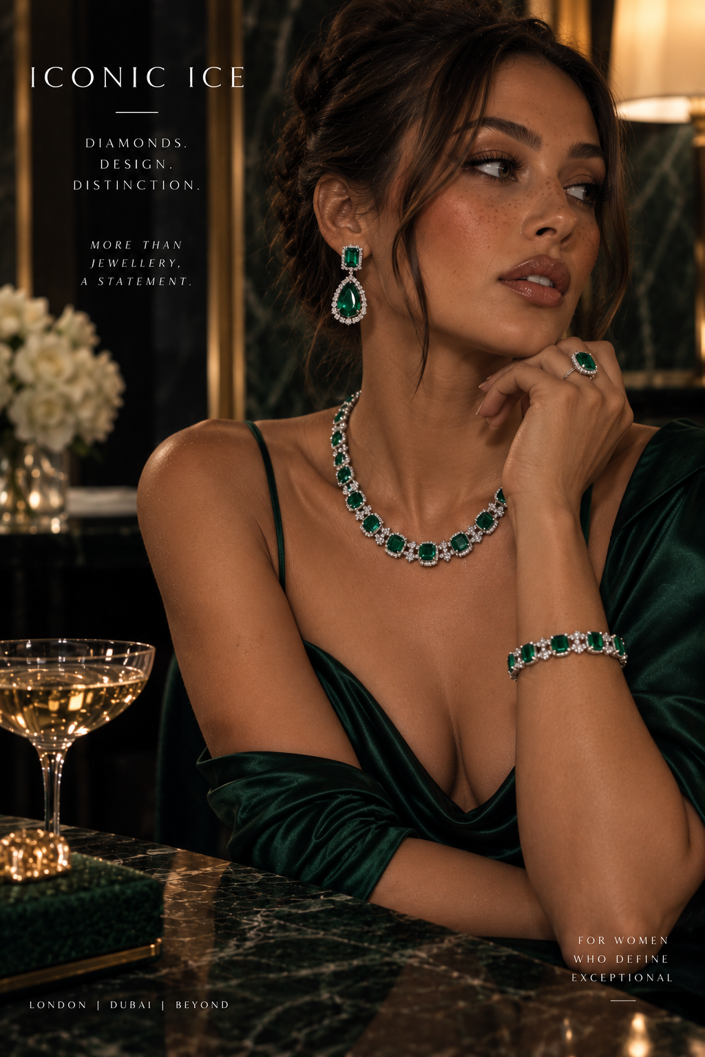 Iconic Ice Necklace Emerlard 2.png