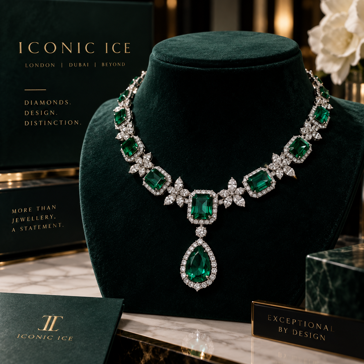 Iconic Ice Necklace Emerlad 1.png