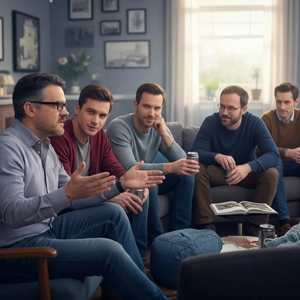 AI book club dudes