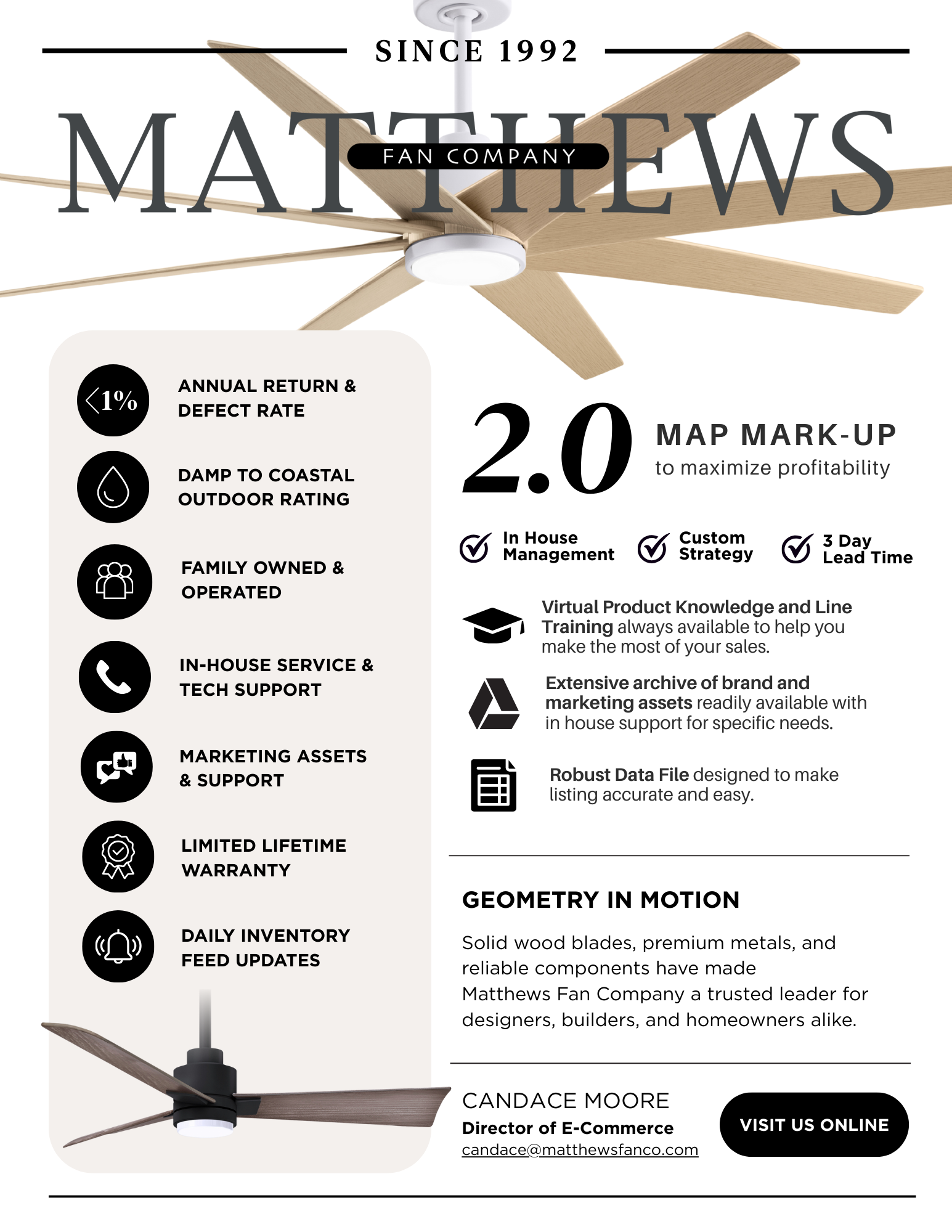 Brand Intro One Pager (Ecommerce)