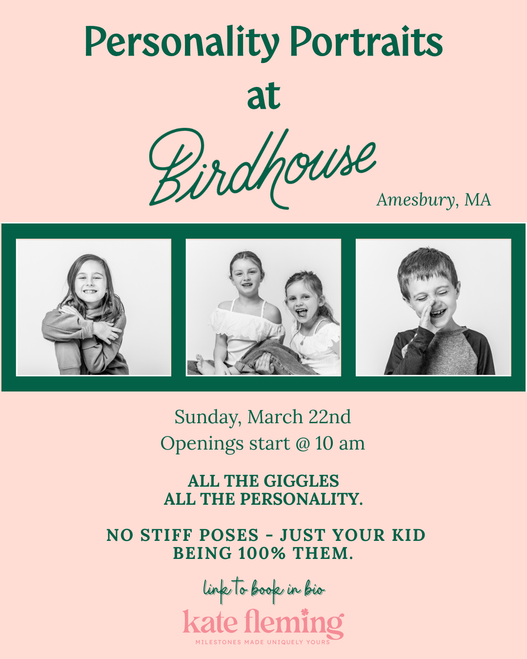 Personality Portraits with Kate Fleming