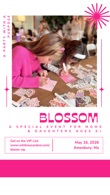 Blossom Mother Daughter Event (Whitney Cardosi)