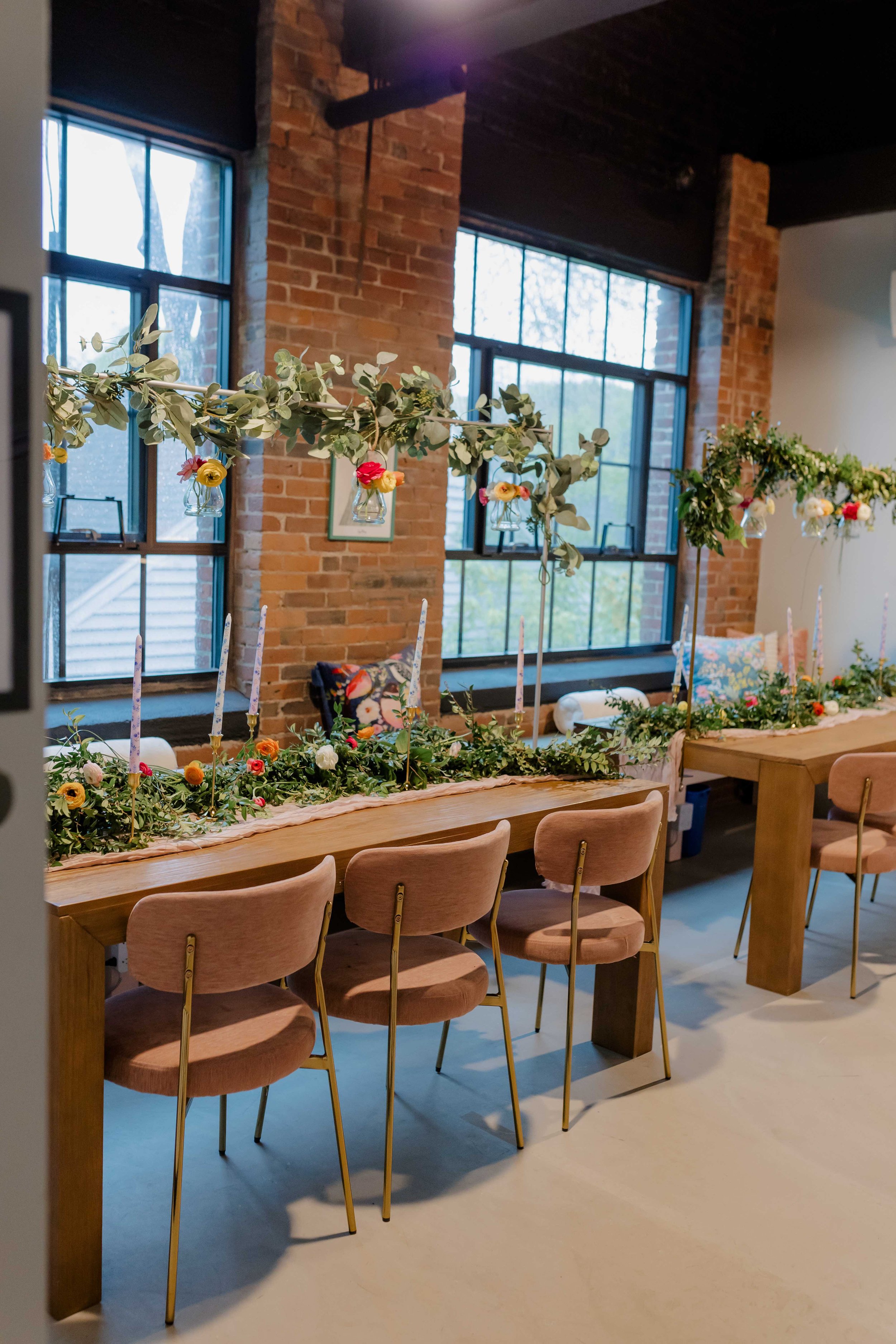 private party by RSVP & CO table setup